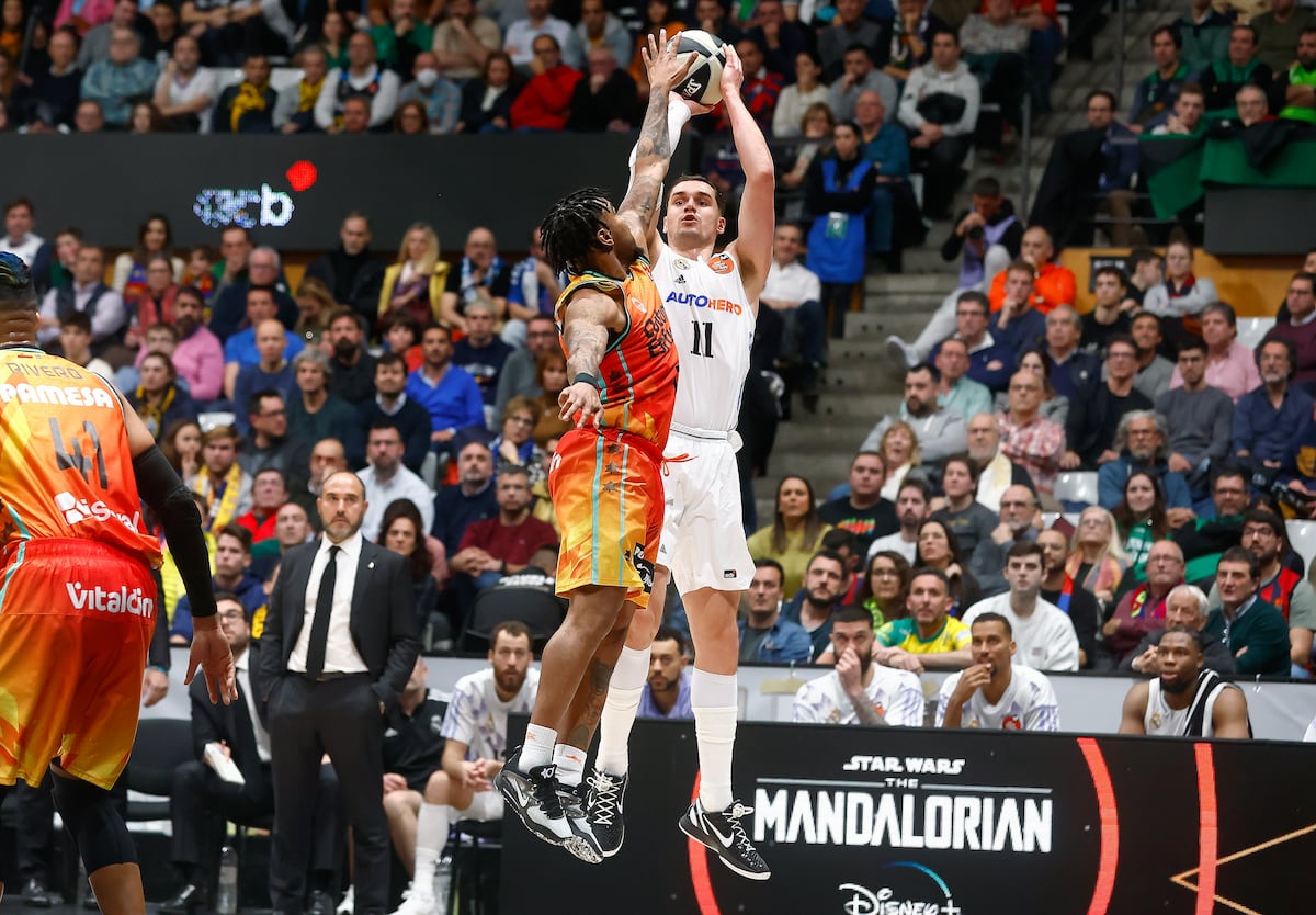 Copa del Rey: Mario Hezonja se prueba la chaqueta mate |  deportados