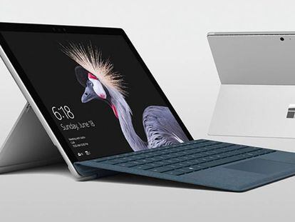 Nueva Surface Pro con el teclado Alcantara de la Surface Laptop