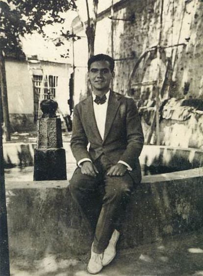 Federico García Lorca, en 1927.