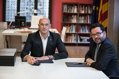Romeva va rebre al gener el relleu d'Exteriors de Roger Albinyana