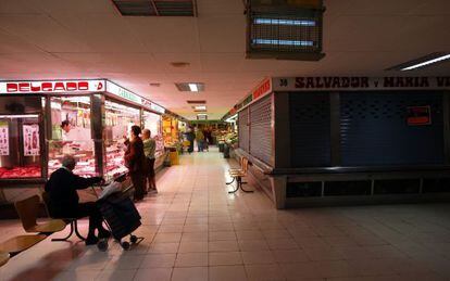 Una galería de alimentación de la capital, en octubre del año pasado.