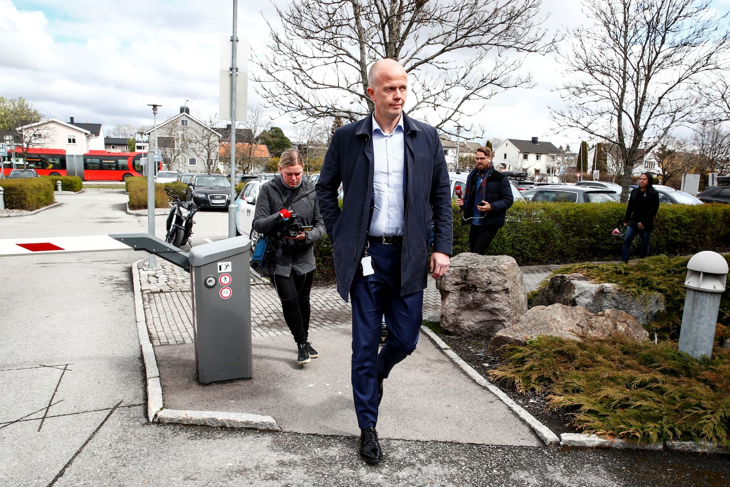 Svein Holden, el abogado de Tom Hagen, el pasado abril.