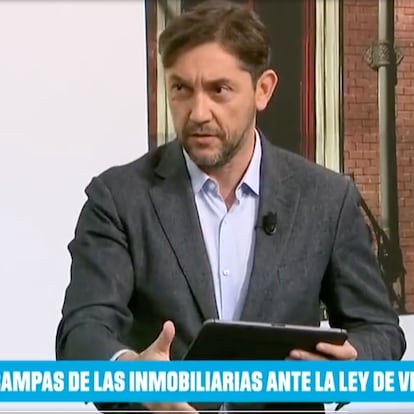Javier Ruiz enseña el anuncio de un piso en alquiler que le escandaliza: “Están violando la ley”