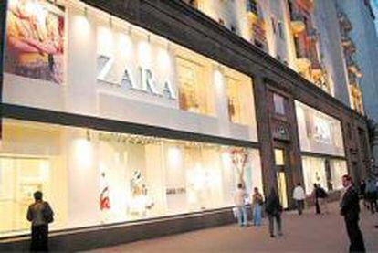 Tienda de Zara, marca enseña del grupo Inditex
