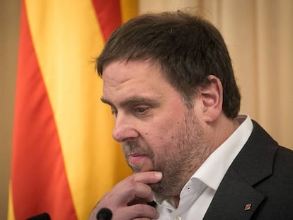 El vicepresident Oriol Junqueras.