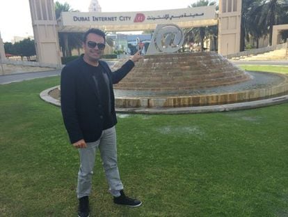 El padre del 'unete', José Manuel Ramírez Marco, en Dubai