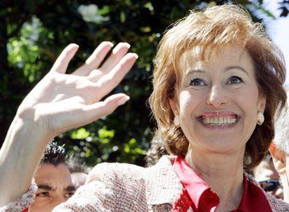 La alcaldesa de Milán, Letizia Moratti.