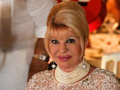 Ivana Trump, el pasado julio en Saint-Tropez.