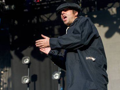 El músico Liam Gallagher en el festival 'The Legitimate Peaky Blinders', en la ciudad de Birmingham, este septiembre.