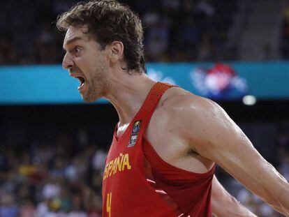 Pau Gasol durante este Eurobasket 2017