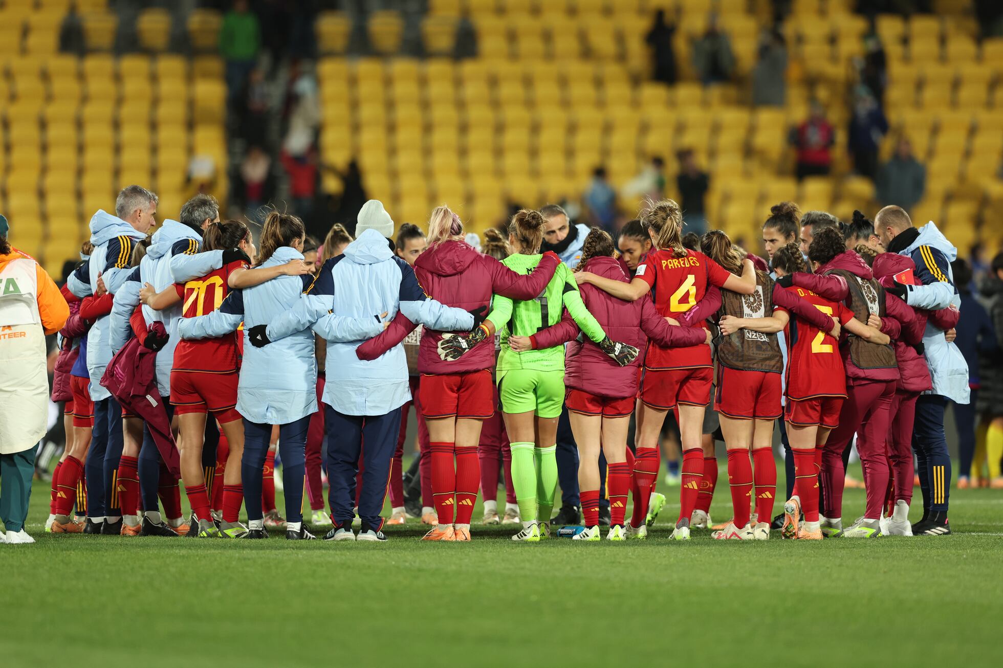 La selección española de fútbol femenino en cuartos de final del ...
