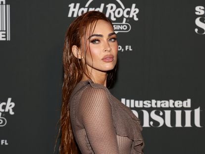 La actriz Megan Fox en la fiesta de celebración de la publicación de la edición de 2023 de 'Sports Illustrated Swimsuit', en Florida, en mayo de 2023.