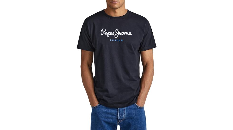 Esta camiseta de hombre de manga corta está confeccionada al 100% en algodón. PEPE JEANS.