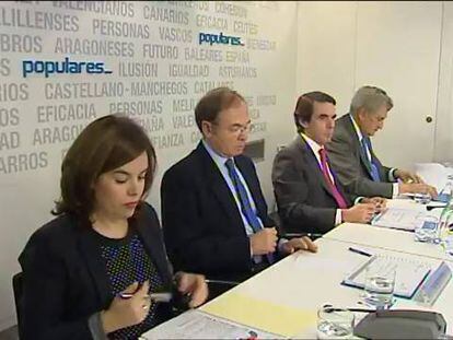 Aznar pide un congreso abierto del PP