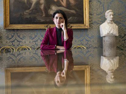 Virginia Raggi, este jueves en Roma.