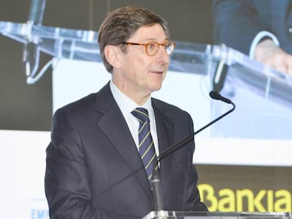 José Ignacio Goirigolzarri, presidente de Bankia