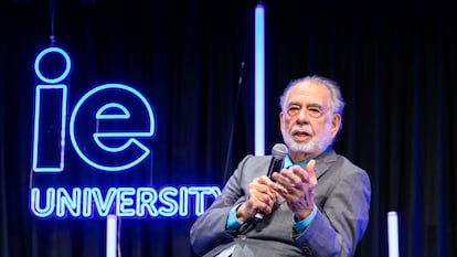 Francis Ford Coppola, durante su conferencia en Madrid.