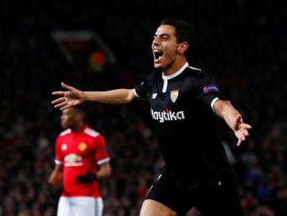 Dos goles de Ben Yedder permiten al conjunto andaluz tomar Old Trafford y destrozar el rudimentario plan de Mourinho, tan millonario como escaso de juego