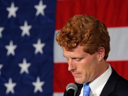 El candidato a senador demócrata Joe Kennedy III, el pasado 1 de septiembre.