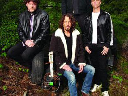 Los miembros de la banda Soundgarden.