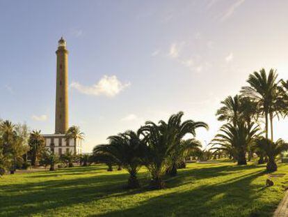 Faro de Maspalomas, en Gran Canarias.