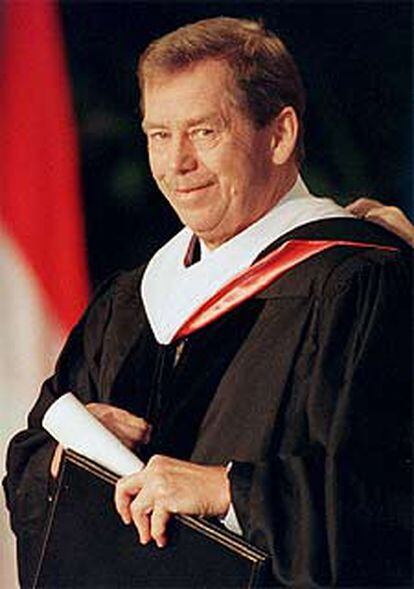 El ex presidente checo Vaclav Havel.