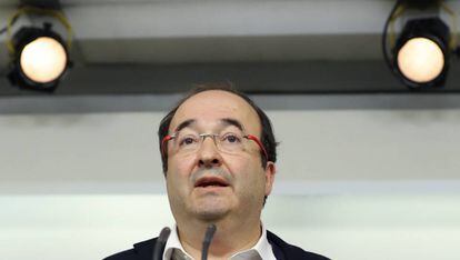 El primer secretario del PSC, Miquel Iceta.