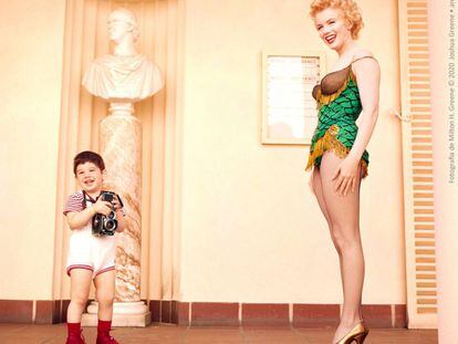 Marilyn amb Joshua Greene, el 1956.