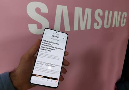 EL PAÍS pudo probar el Samsung S20 Ultra 5G.