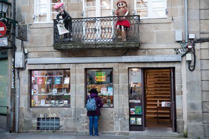 Librería Couceiro, en Santiago de Compostela.