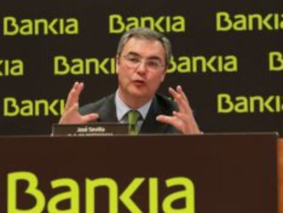 Jos&eacute; Sevilla, consejero delegado de Bankia.