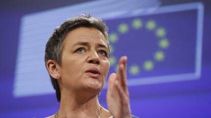 La comisaria europea de Competencia, Margrethe Vestager.