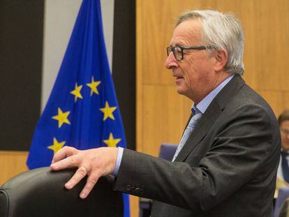 El presidente de la Comisión Europea, Jean Claude Juncker. EFE/ Stephanie Lecocq