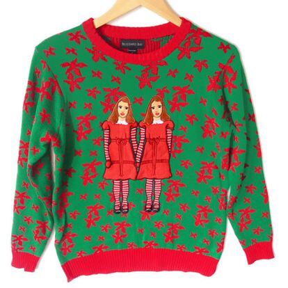¿Las gemelas de El Resplandor en un jersey hortera navideño? Sí, en The Ugly Sweater Shop por unos 35 euros.