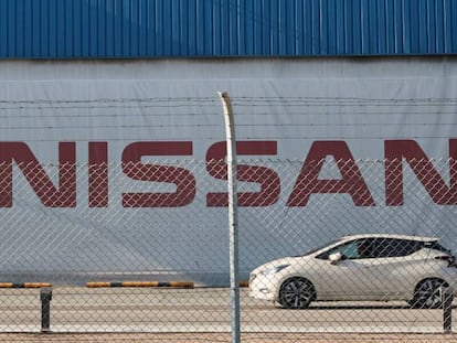 Planta de Nissan en la Zona Franca de Barcelona.