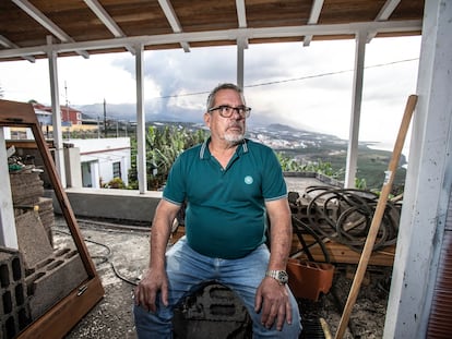 José Carlos González, uno de los vecinos de La Palma que perdió su casa por la lava y está a la espera de que le asignen una vivienda.