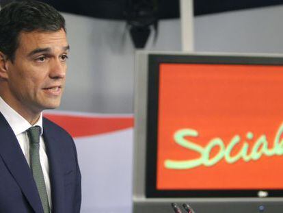 Pedro S&aacute;nchez, secretario general del PSOE