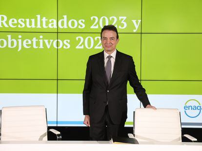 Arturo Gonzalo, consejero delegado de Enagás. Pablo Monge.
