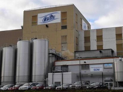 Fábrica de la leche infantil Celia, propiedad del grupo Lactalis en Craon (Francia).