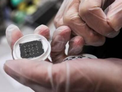Diseño de chips en el Taiwan Semiconductor Research Institute, en  Hsinchu.