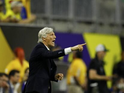 Jos&eacute; P&eacute;kerman, durante un partido en la Copa Am&eacute;rica Centenario. 