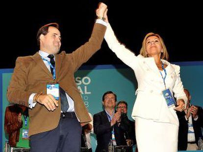 Cospedal deja la presidencia del PP de Castilla-La Mancha sin aclarar su futuro