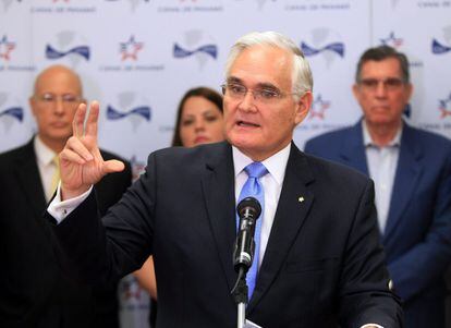 El administrador del Canal de Panamá, Jorge Luis Quijano