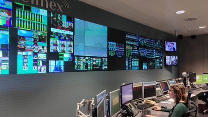 Centro de control de Cellnex.