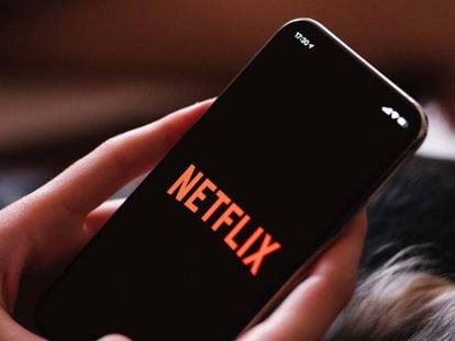 Netflix en un smartphone
