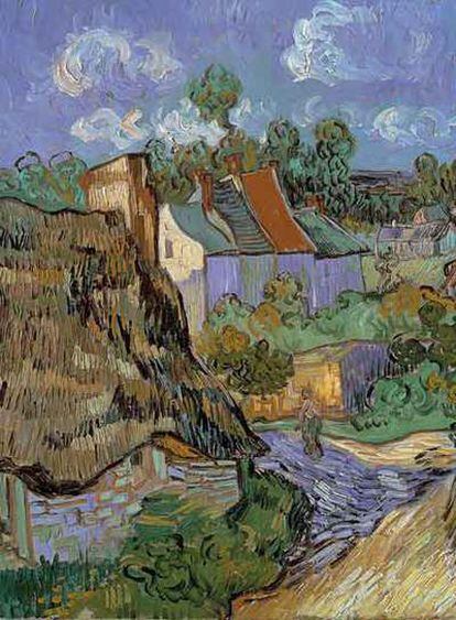 &#39;Casas en Auvers&#39; (1890), de Vincent van Gogh.