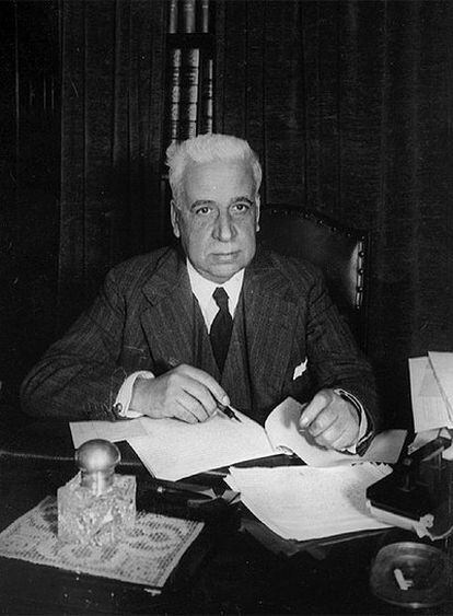 El abogado Amadeu Hurtado anotó al momento sus gestiones en 1934.