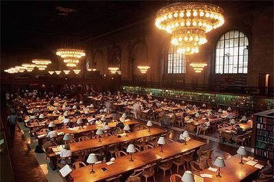 Sala de lectura de la New York Public Library de Nueva York. / GAIL MOONEY