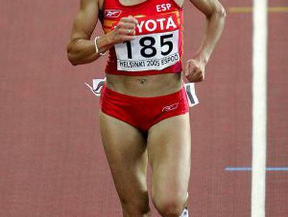 Domínguez, en el Mundial de Finlandia de 2013.