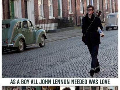 Cartel de El joven John Lennon (Nowhere boy)